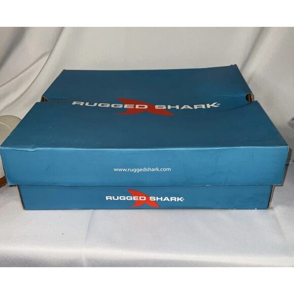 NIB Men "Rugged Shark " Waterproof Deck Boots Color:Great-White US13M - Picture 6 of 16